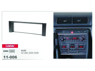 1-DIN Car Audio Installation Kit for AUDI A4 (B6) 2000-2006